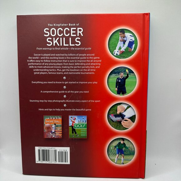 The Kingfisher book of Soccer Skills Hardcover - Picture 3 of 4